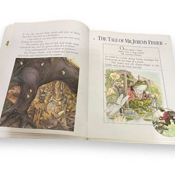 The Complete Tales Of Peter Rabbit And Other Favorite Stories Beatrix Potter VTG - Picture 3 of 7